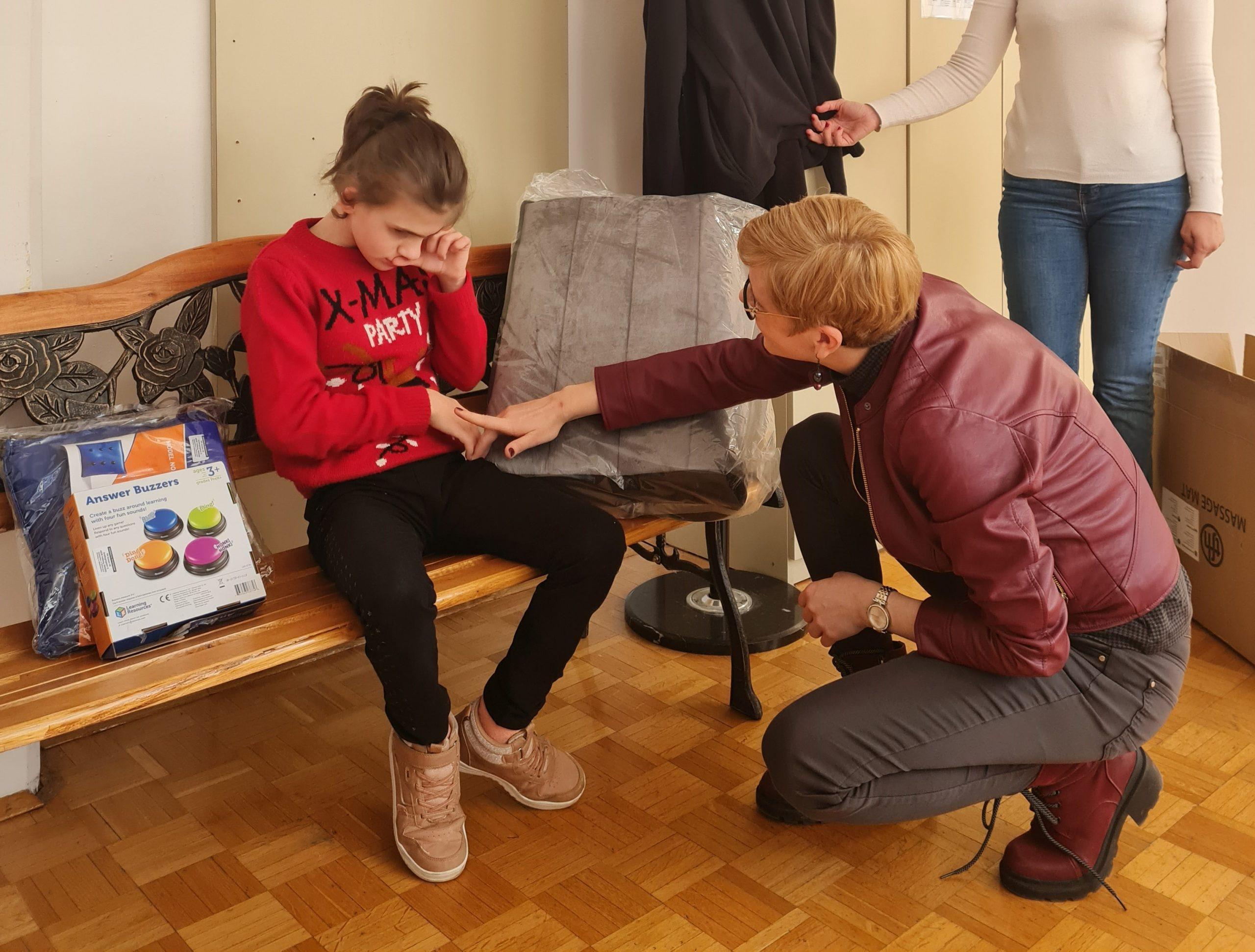 DONATION OF LEO CLUB LJUBLJANA TIVOLI TO THE MEMBER OF DLAN ASSOCIATION