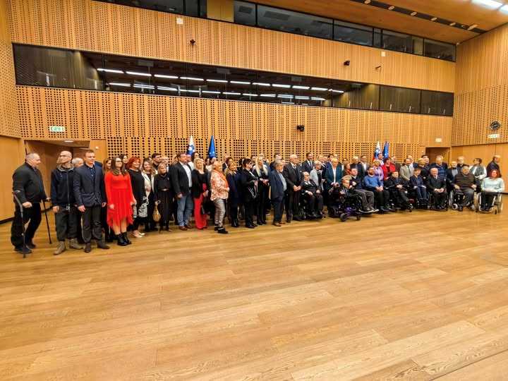 INTERNATIONAL RECEPTION OF PEOPLE WITH DISABILITIES AT BRDO PRI KRANJU