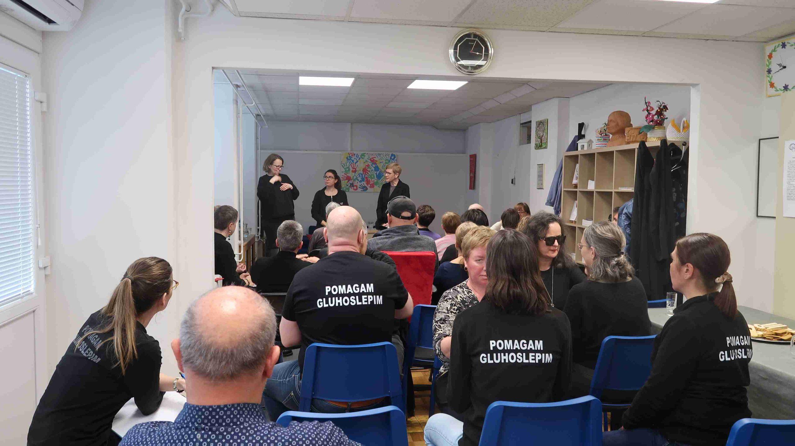 General Assembly of the Association of the Deafblind of Slovenia DLAN