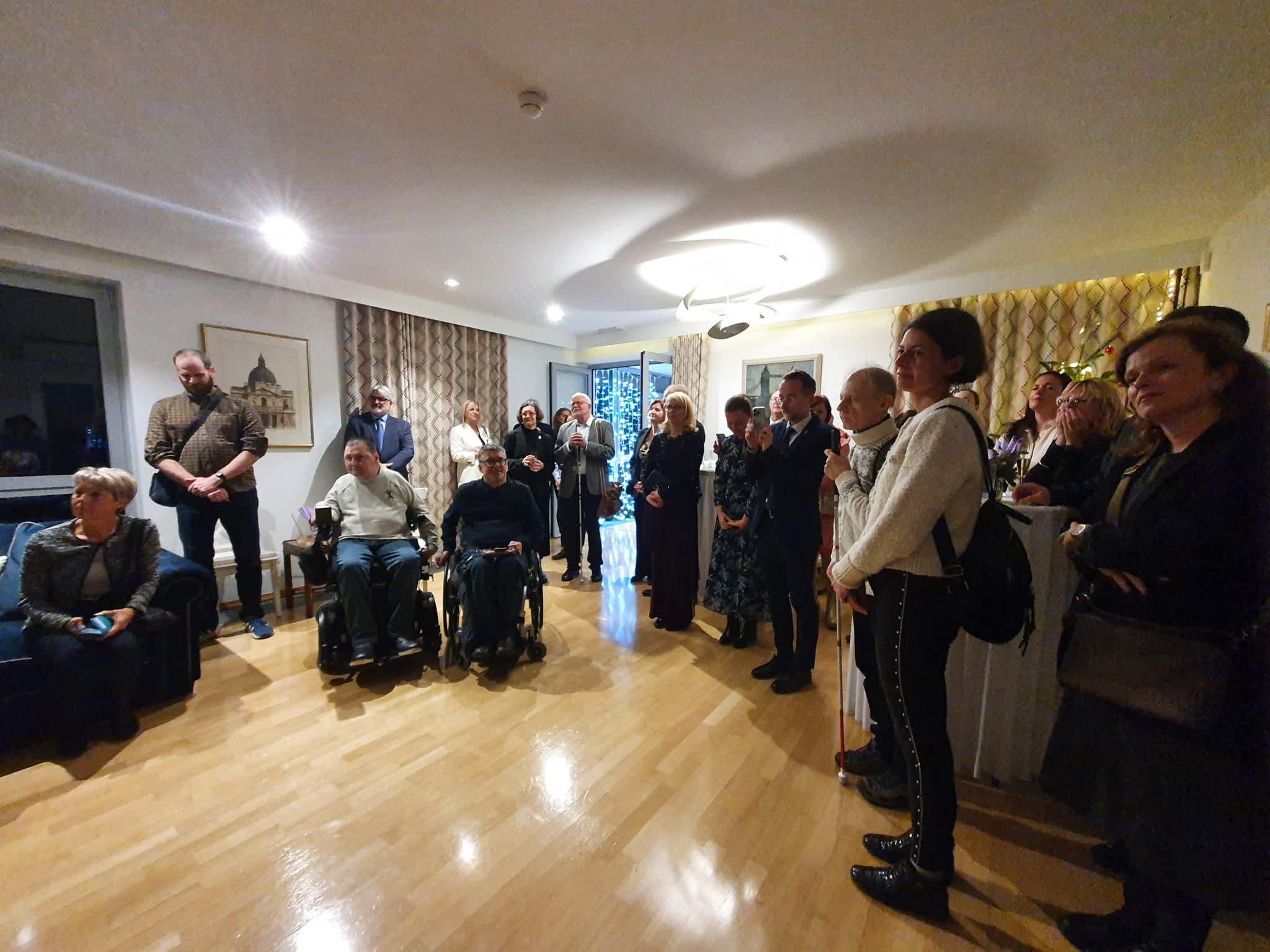 DLAN ASSOCIATION AT THE EVENT OF THE BRITISH EMBASSY ON THE INTERNATIONAL DAY OF PERSONS WITH DISABILITIES