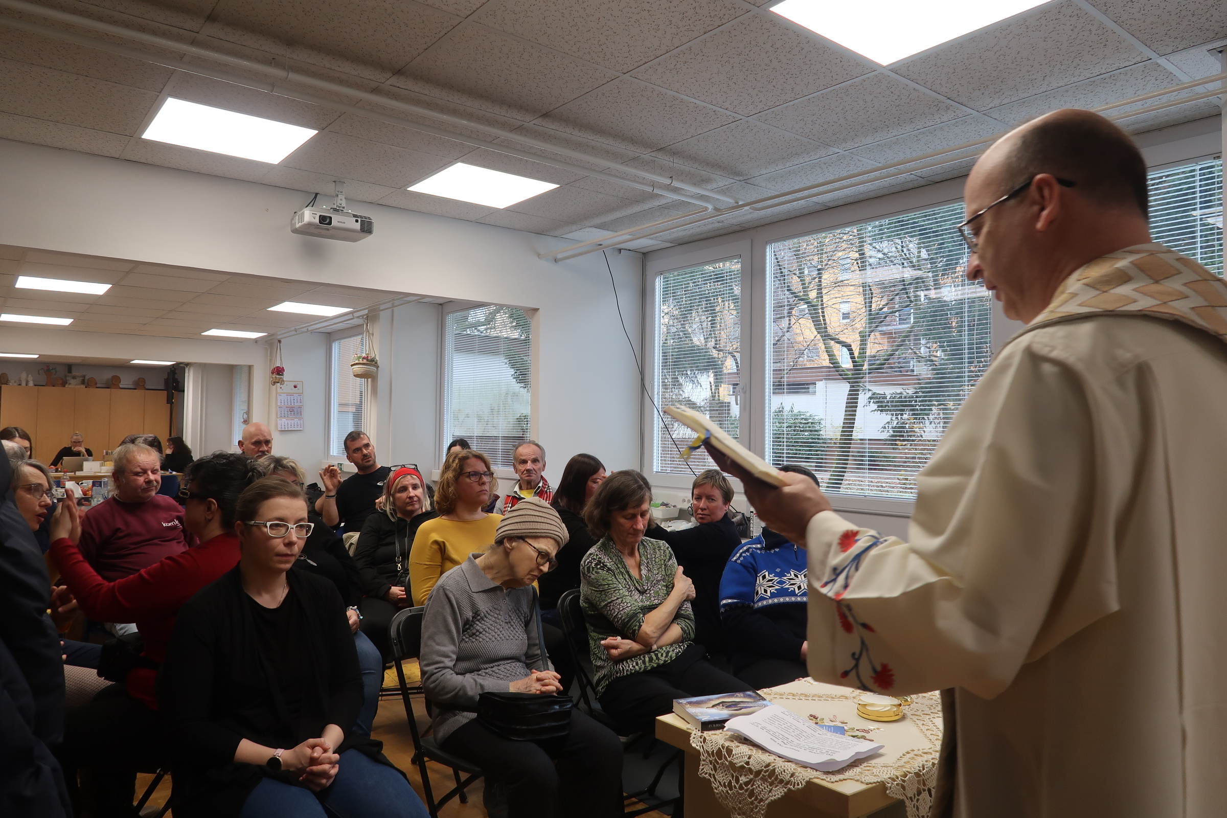 CELEBRATION OF THE HOLY MASS: AN INVITATION TO BUILD RELATIONSHIPS WHERE WE CAN EXPERIENCE PEACE AND LOVE