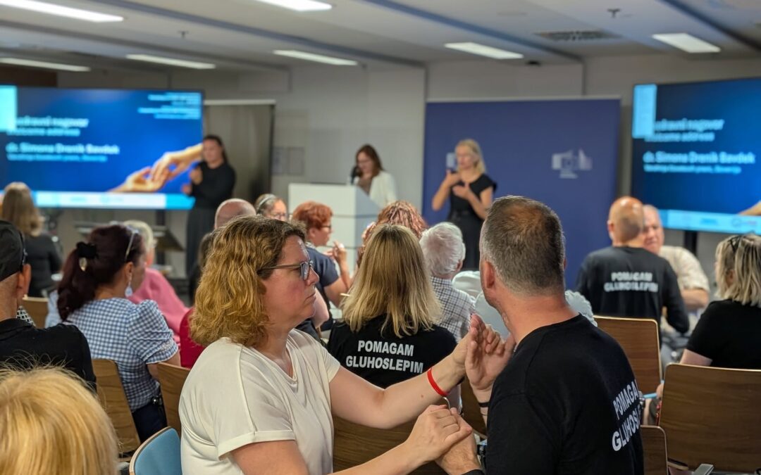 1.mednarodna strokovna konferenca: Tolmačenje za osebe z gluhoslepoto